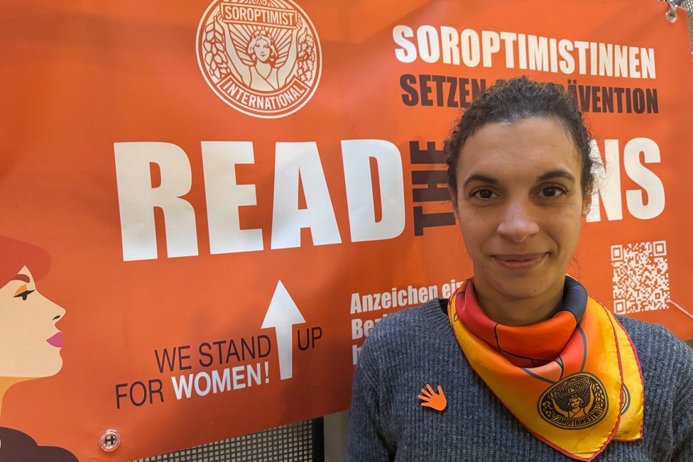 Sarah Raisin, Mitglied bei Soroptimist Ostbelgien.