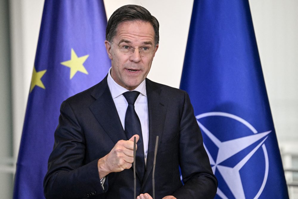 Nato-Generalsekretär Mark Rutte in Berlin