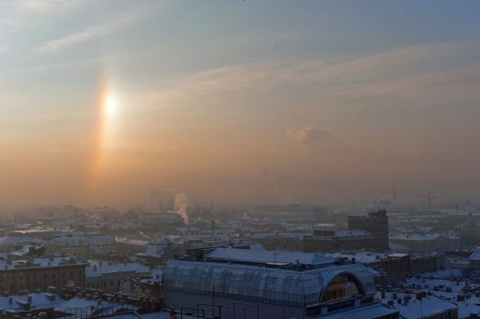 Blick auf St. Petersburg