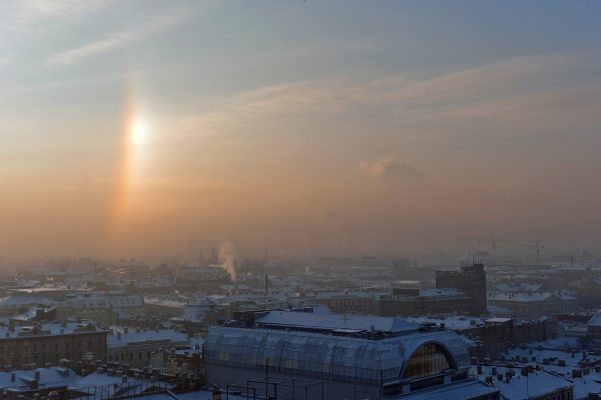 Blick auf St. Petersburg
