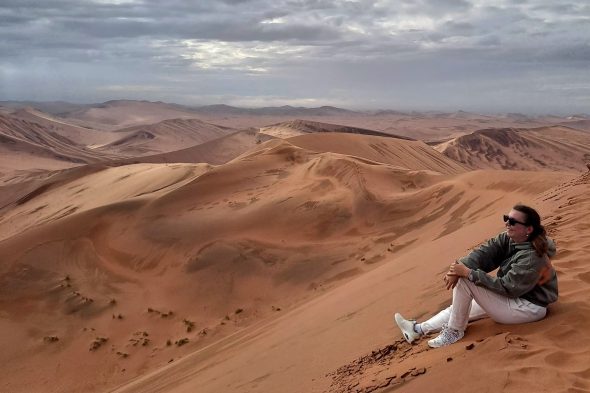 Sophie Janssen in Namibia