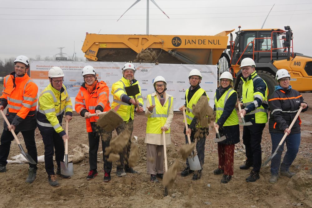 Erster Spatenstich für den Ausbau der Energieinfrastruktur am Hafen von Gent