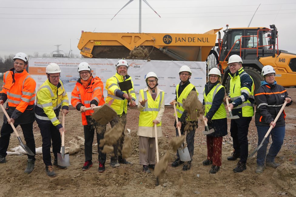 Erster Spatenstich für den Ausbau der Energieinfrastruktur am Hafen von Gent