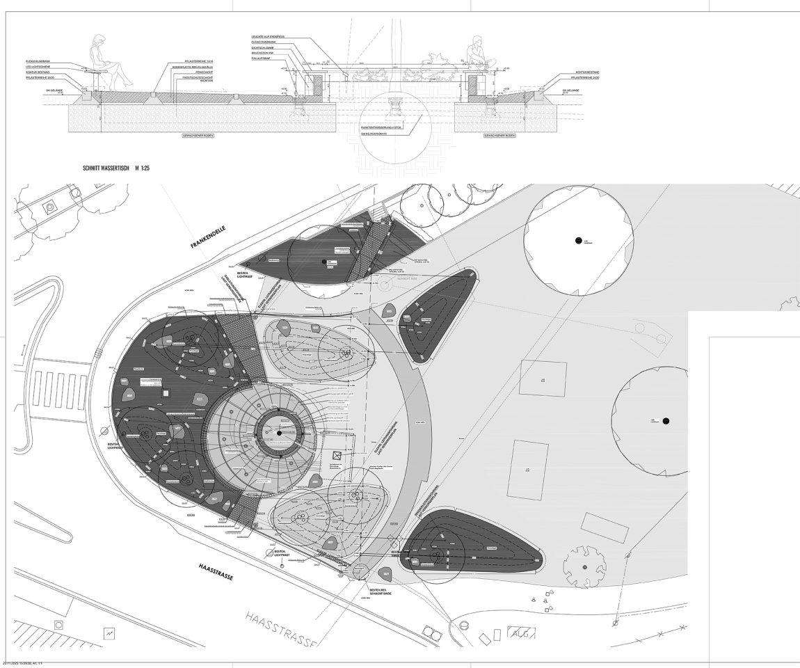Projektentwurf für den Temsepark