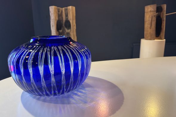 Ausstellungsraum der Cristallerie Val Saint Lambert