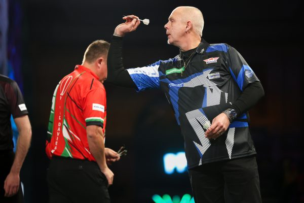 Mario Vandenbogaerde bei der Darts-WM 2025/26