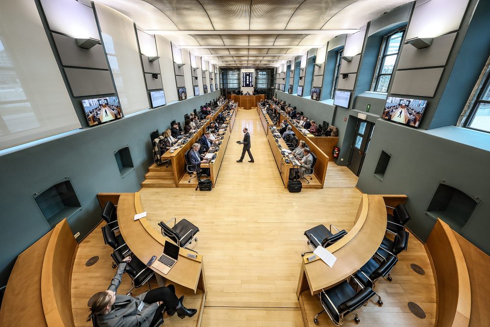 Plenarsitzung im wallonischen Parlament