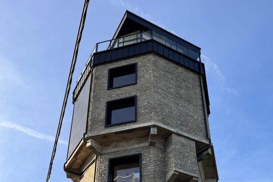 Wasserturm Elsenborn von außen