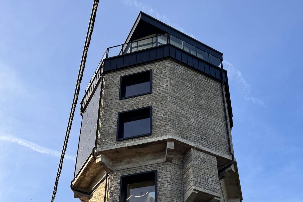 Wasserturm Elsenborn von außen