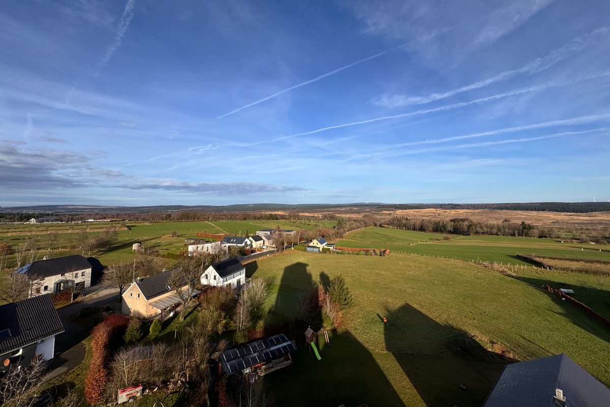 Aussicht vom Wasserturm bis zum Militärgelände