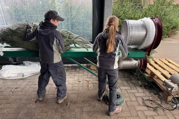 Am Wochenende dürfen auch die Kinder mithelfen