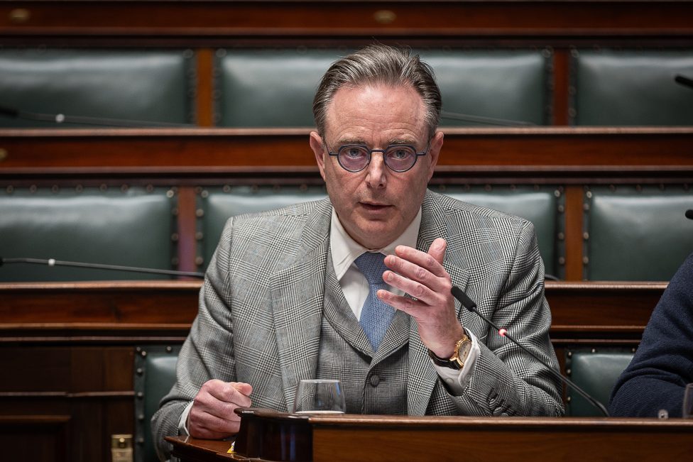 Premier Bart De Wever in der Kammer