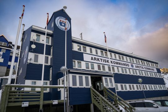 Hauptsitz des "Joint Arctic Command" in Nuuk, der Hauptstadt von Grönland
