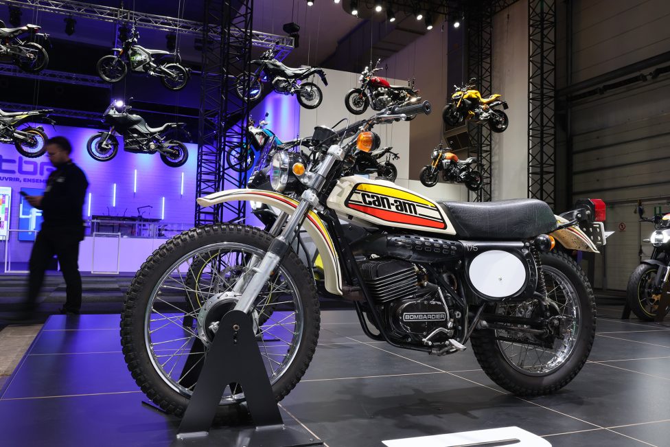Der Stand der Elektro-Motorräder von Can-Am