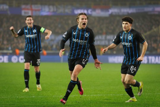 Romeo Vermant bejubelt seinen Treffer zum 2:0