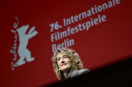 Die Leiterin der Berlinale, Tricia Tuttle, stellt das Programm des Filmfestivals vor
