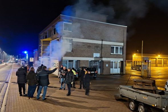 Am Dienstag und Mittwoch wurde das Depot von Keolis in Kelmis blockiert