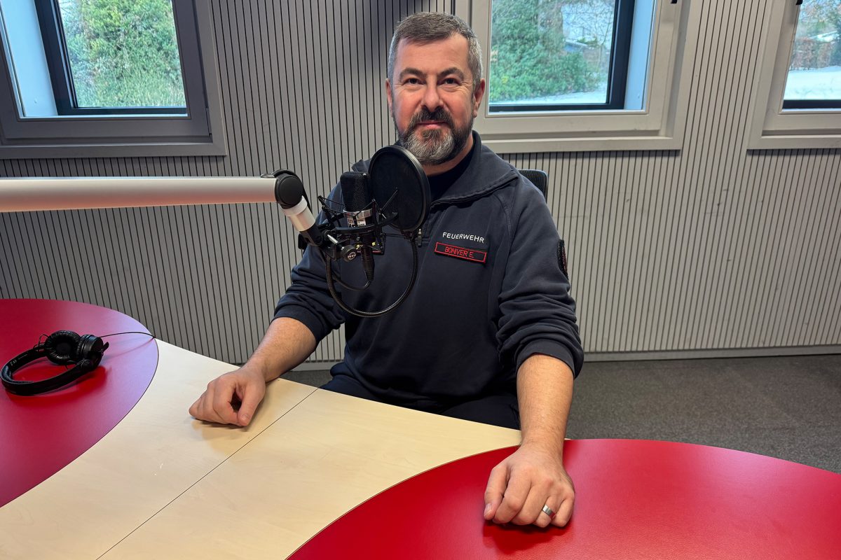 Eric Boniver, Bereichsleiter vorbeugender Brandschutz bei der Feuerwehr