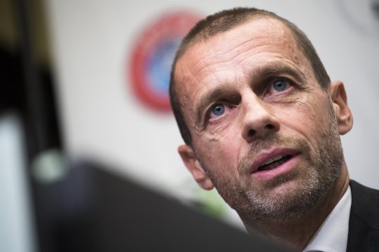 UEFA-Präsident Aleksander Ceferin