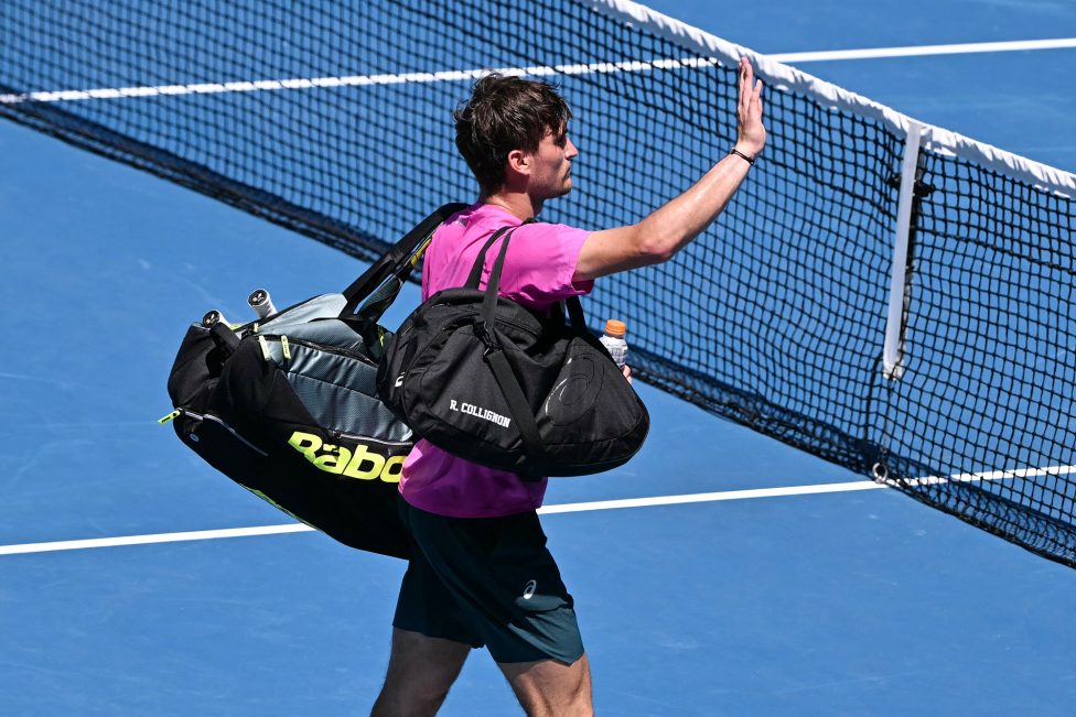 Bei den Australian Open ist Raphaël Collignon ausgeschieden