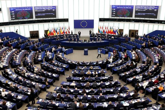 Abstimmung im EU-Parlament am 21.Januar 2026