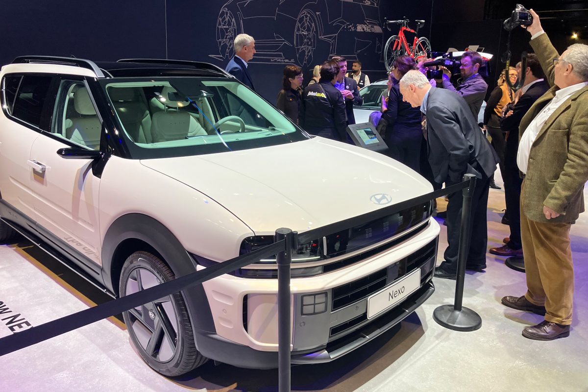 Der Hyundai Nexo setzt weiter auf einen Motor, der mit Wasserstoff betrieben wird