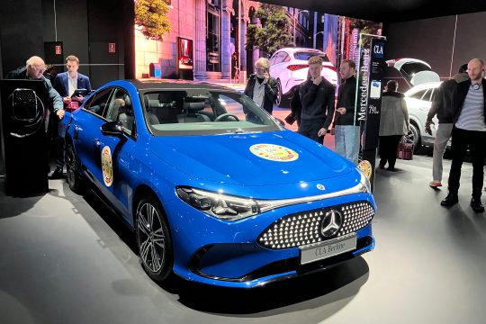 Das Auto des Jahres 2026: der voll elektrische Mercedes CLA. Febelauto