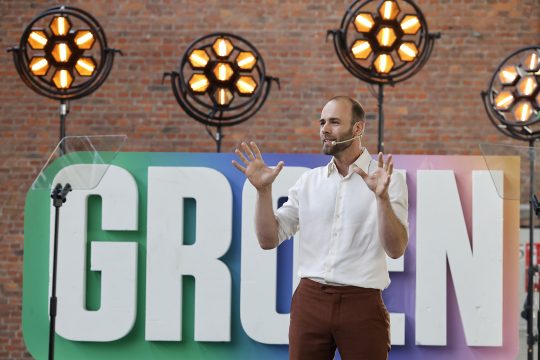 Der ehemalige Groen-Vorsitzende Bart Dhondt