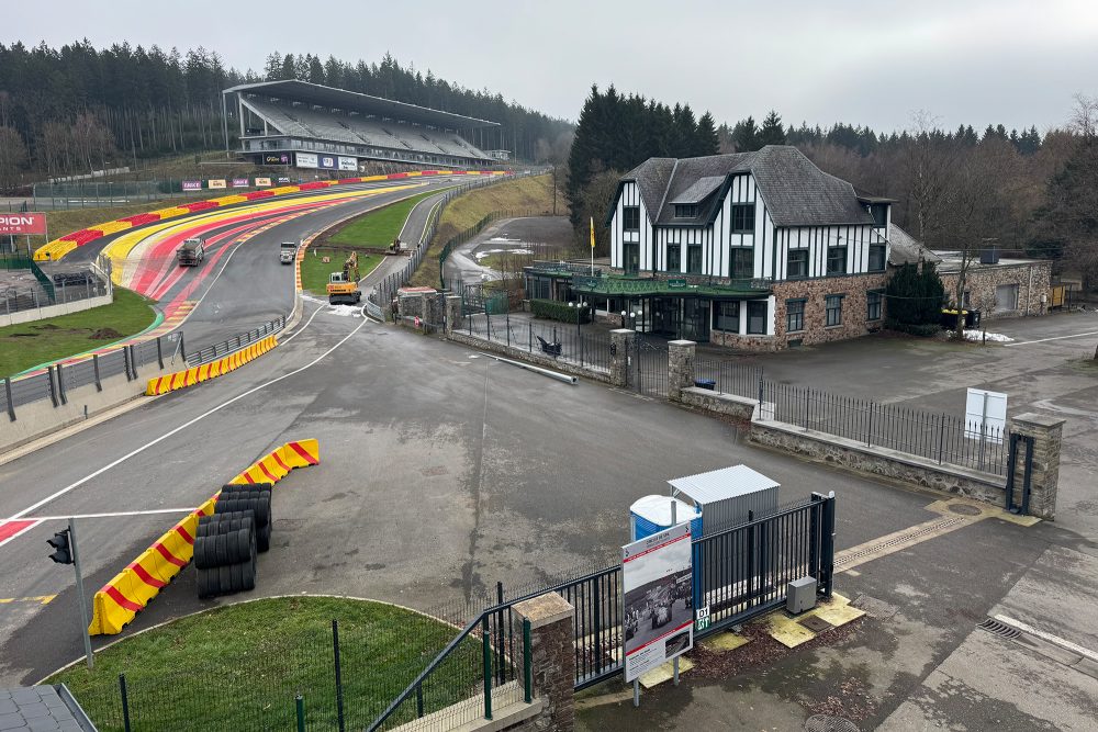 Die Rennstrecke von Spa-Francorchamps