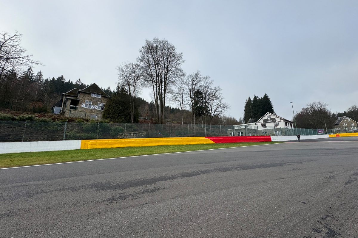 Die Rennstrecke von Spa-Francorchamps