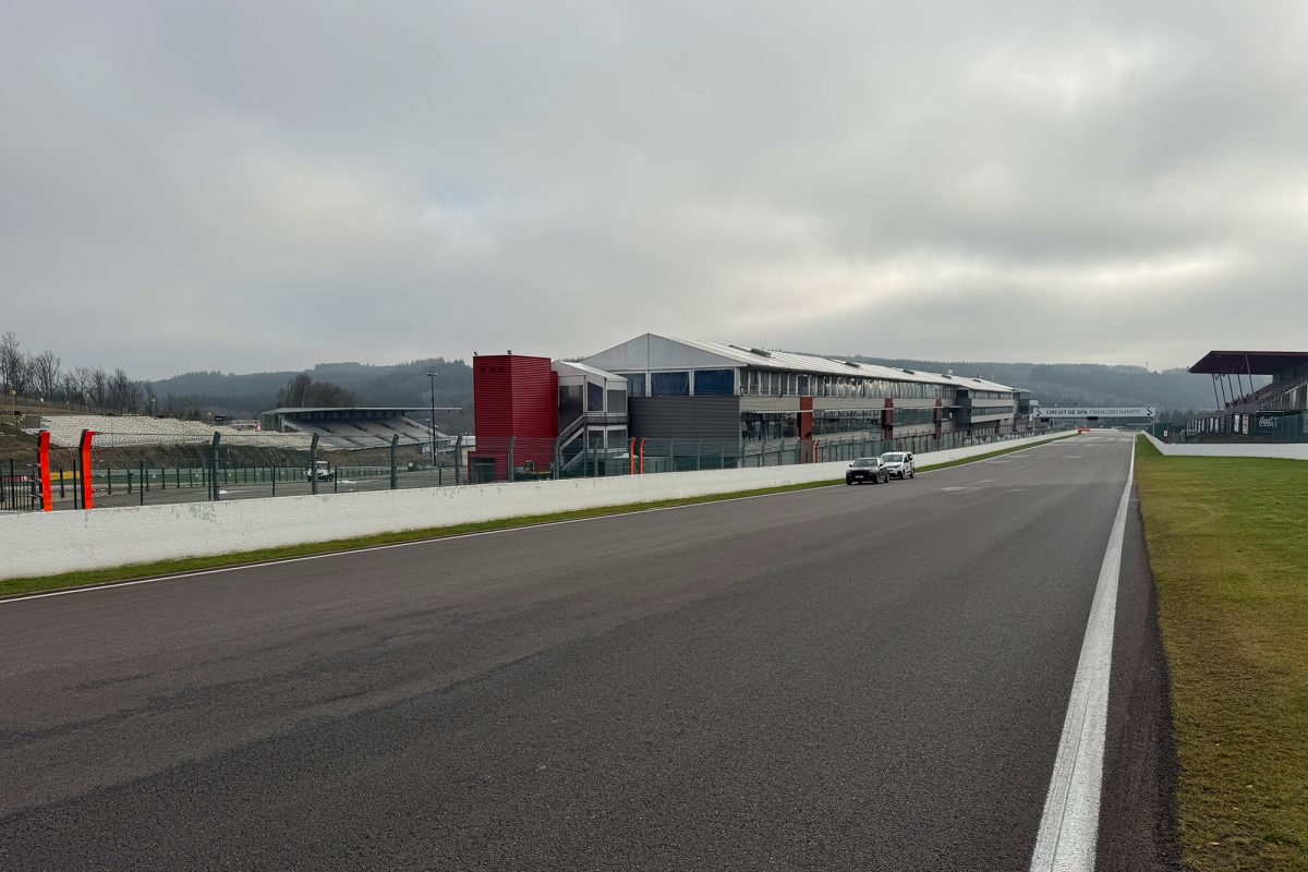 Die Rennstrecke von Spa-Francorchamps