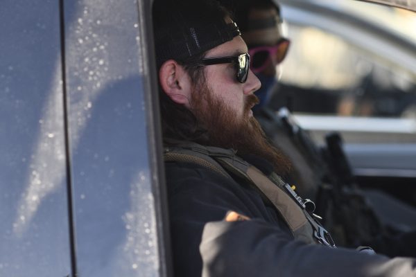 Beamte vom US Immigration and Customs Enforcement (ICE) bei einem Einsatz im Januar 2026