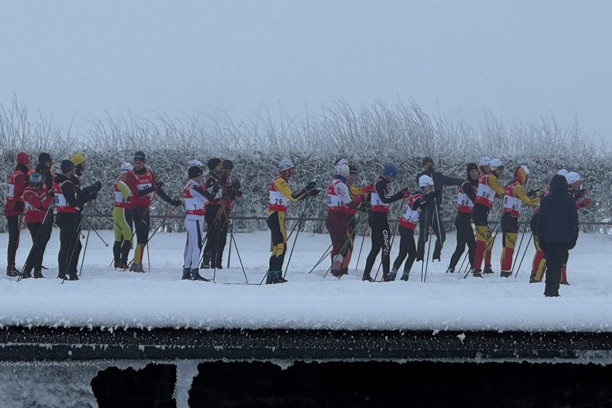 Mehrere Teilnehmer auf der Strecke