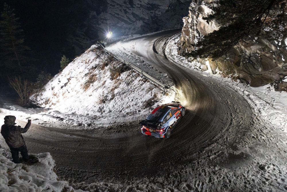 Thierry Neuville/Martijn Wydaeghe bei der Rallye Monte-Carlo