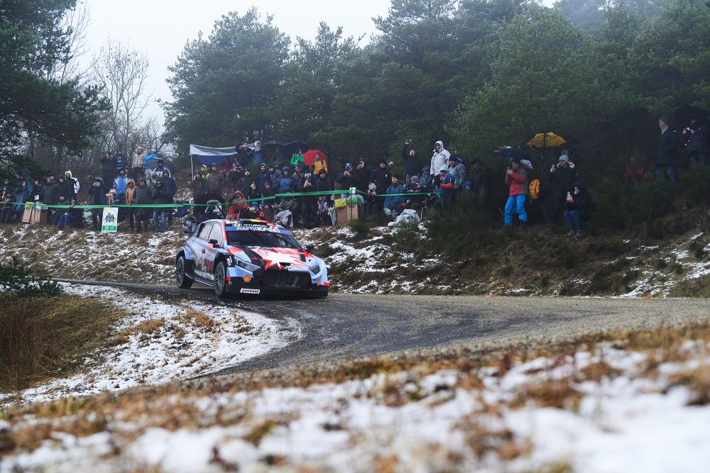 Thierry Neuville/Martijn Wydaeghe bei der Rallye Monte-Carlo