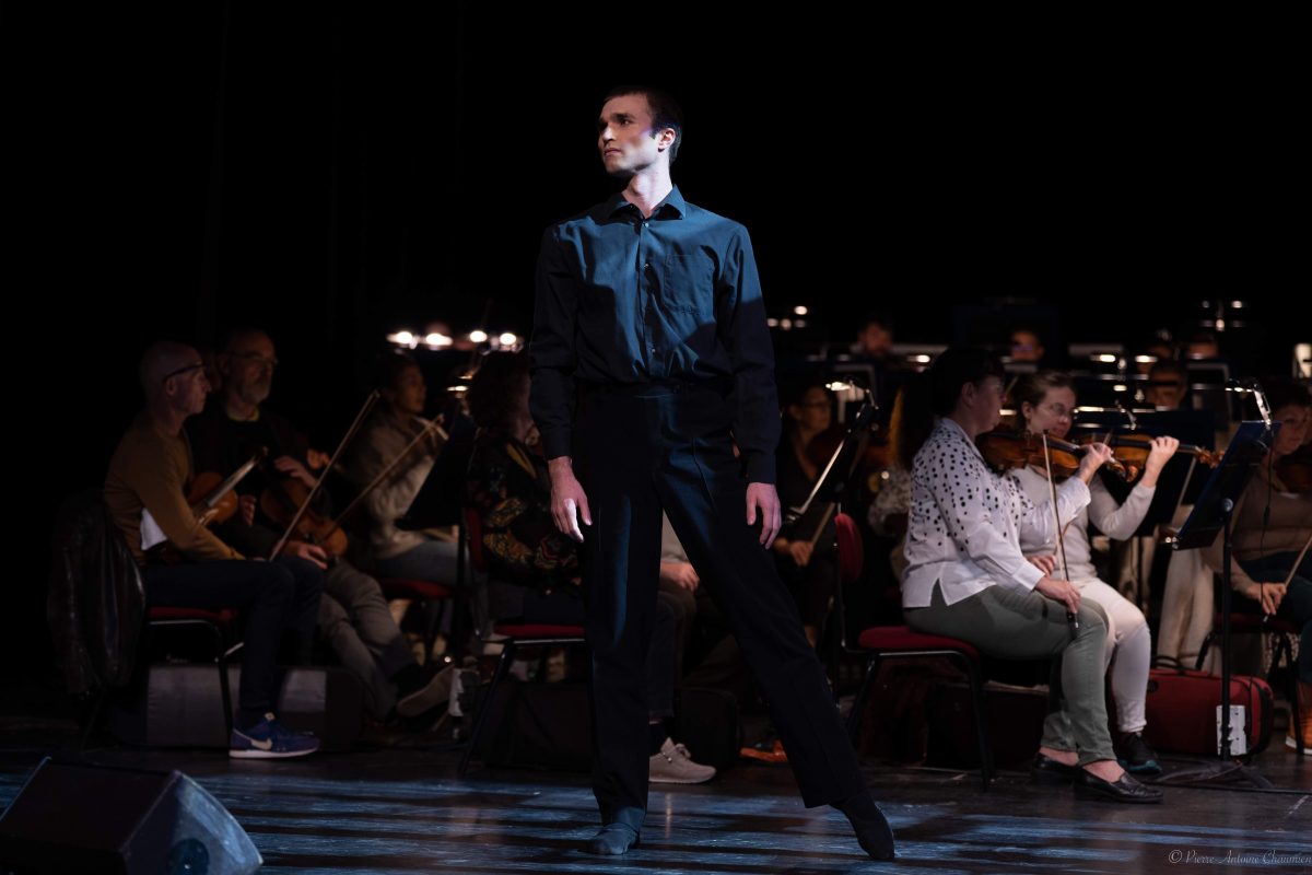 Marc Schürmann bei einem Auftritt in Nizza