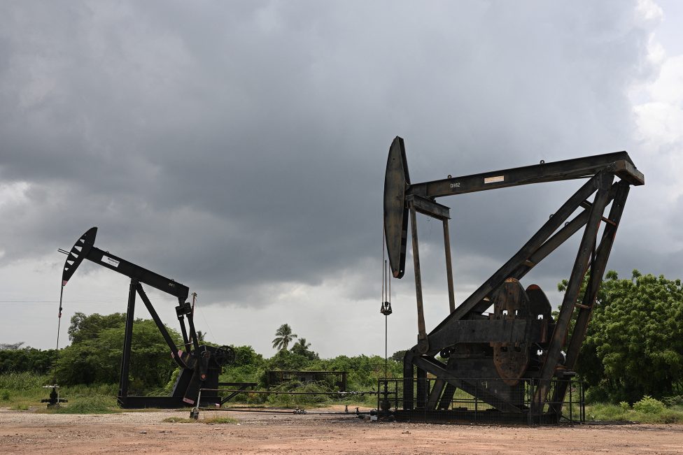 Ölpumpen im venezolanischen Maracaibo
