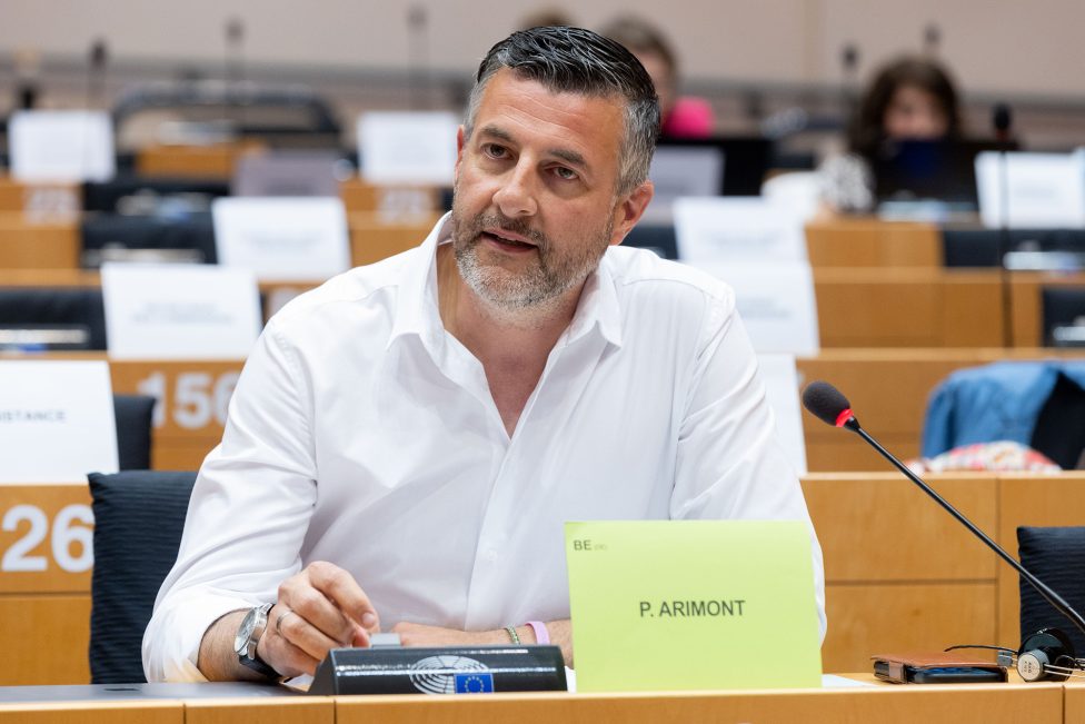 Der EU-Abgeordnete Pascal Arimont im Ausschuss
