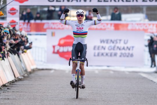 Mathieu Van der Poel gewinnt in Zonhoven