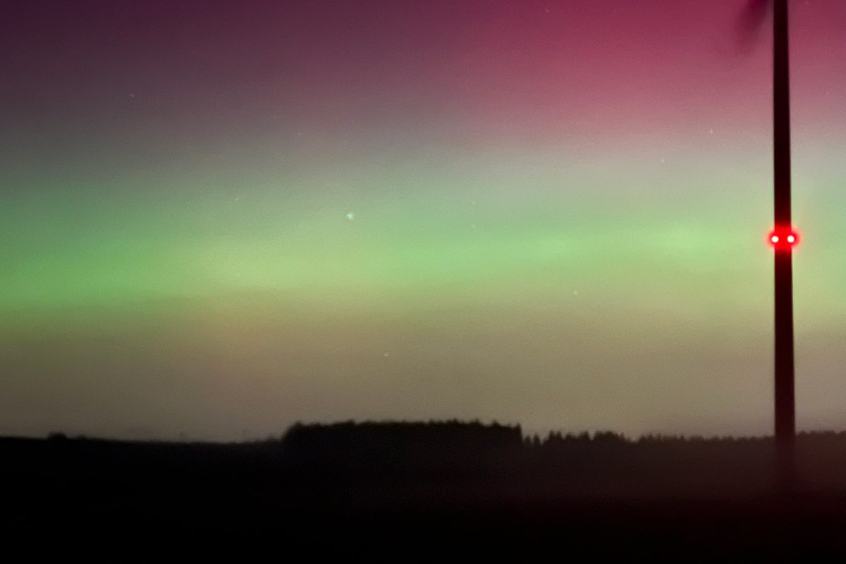 Polarlichter in Ostbelgien am 19.Januar 2026