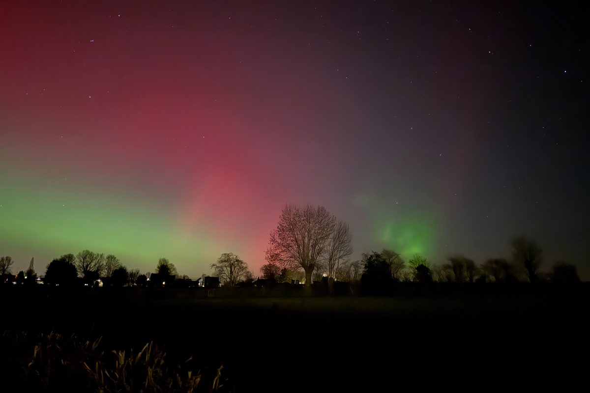 Polarlichter über Kettenis