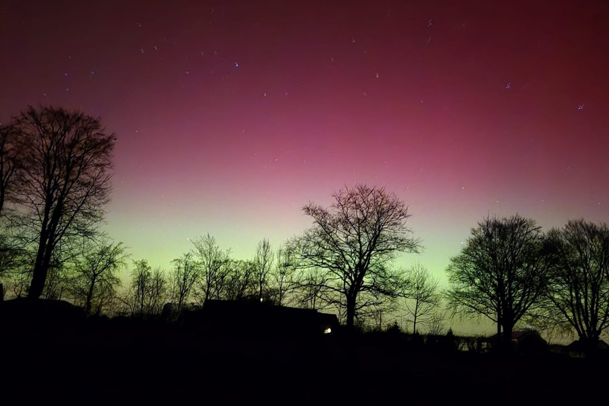 Polarlichter in Mürringen am 19.Januar 2026