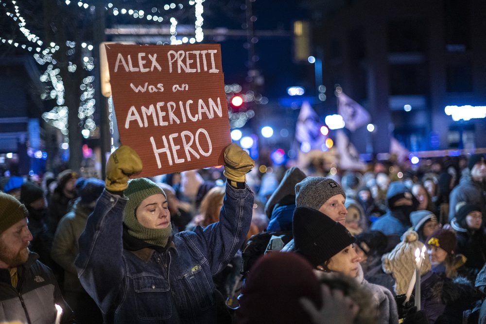 Mahnwache nach dem Tod von Alex Pretti in Minneapolis