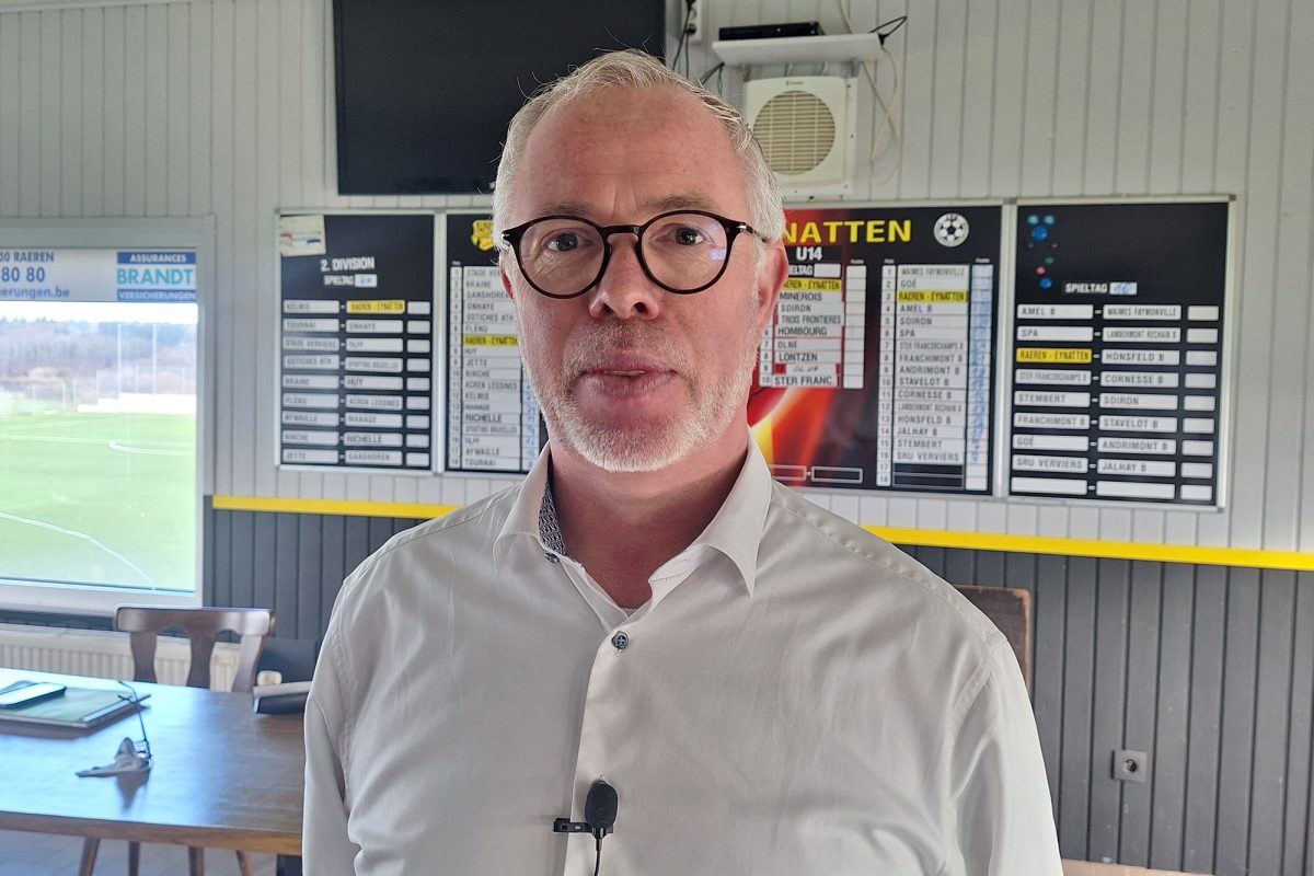 Mario Groteklaes, Präsident des RFC Raeren-Eynatten