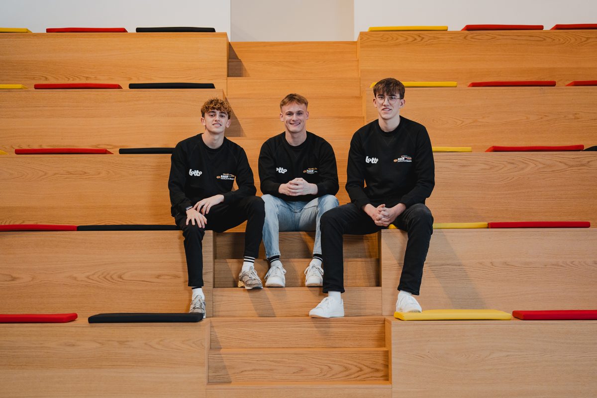 Neuzugänge im RACB National Team: Thomas Strauven, Ean Eyckmans und Tom Heindrichs 