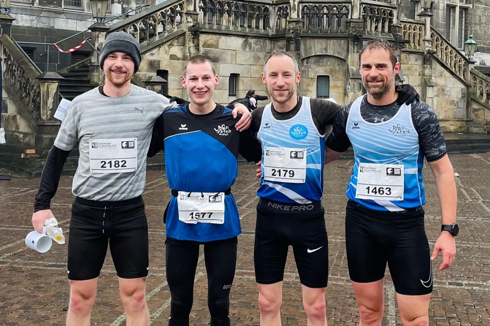 Simon Lambertz, Olivier Fraipont, Francis Rauw und Pascal Lousberg