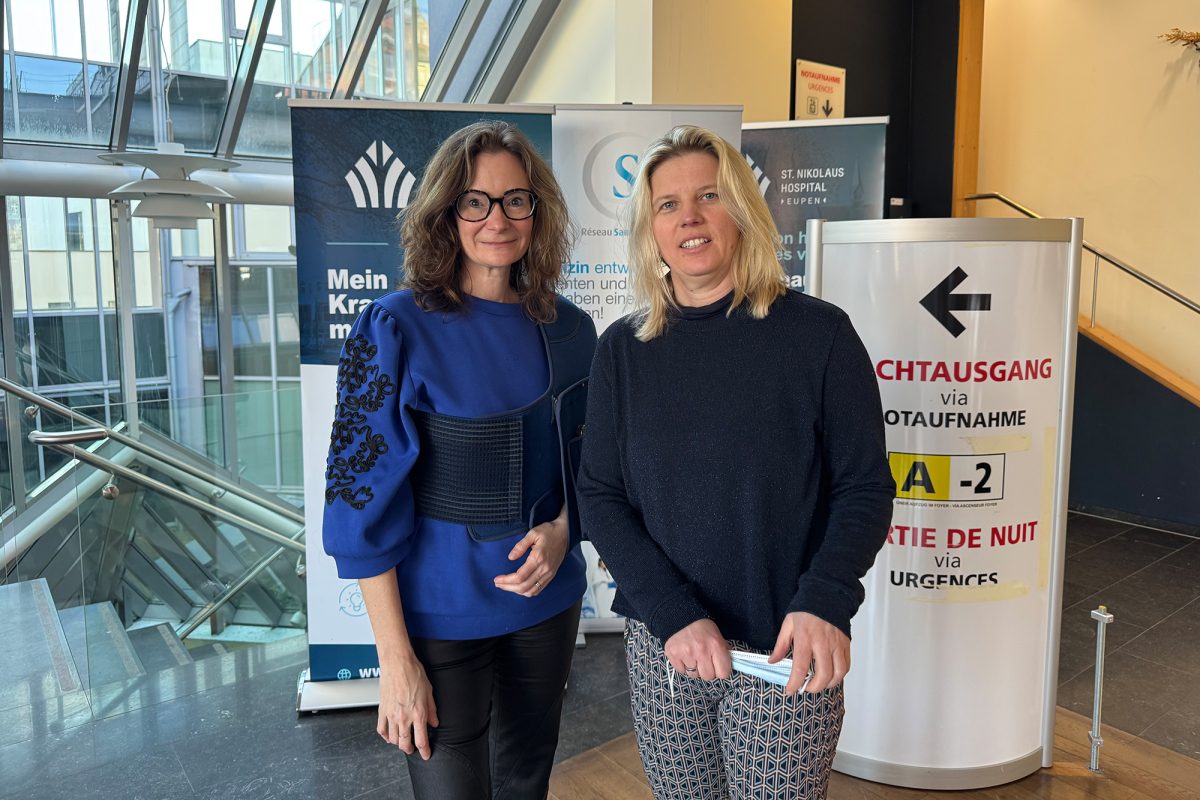 Generaldirektorin Sophie Piedboeuf und Verwaltungsratspräsidentin Claudia Niessen