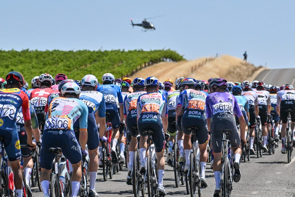 Bild von der ersten Etappe der Tour Down Under