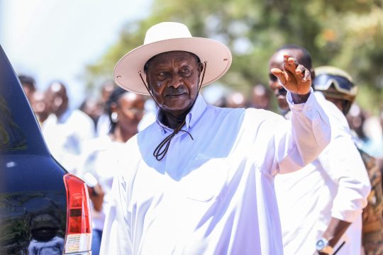 Der ugandische Präsident Museveni