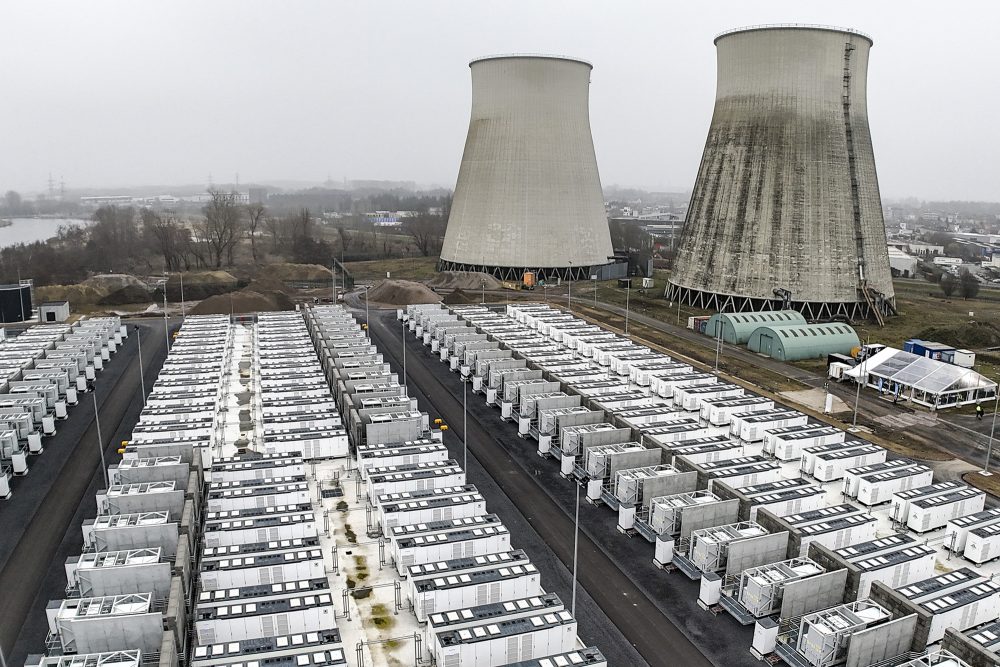 Der größte Batteriespeicher des Landes in Vilvoorde